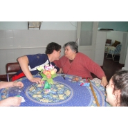 Visita al Hogar de Ancianos
